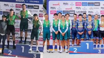 M&eacute;xico inicia con cosecha de seis medallas en el Torneo Internacional de Ciclismo de Pista en Colombia