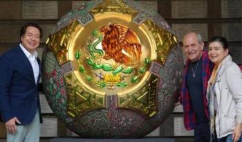 Secretario de Educaci&oacute;n invita a visitar exposici&oacute;n monumental de arte wix&aacute;rika en Museo Vivo del Muralismo