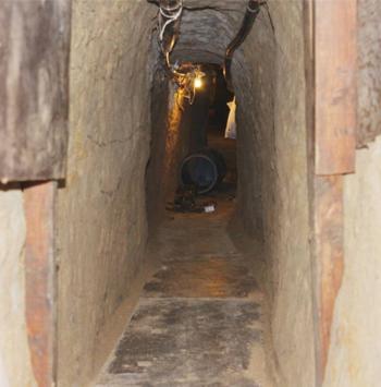 Autoridades desmantelan t&uacute;nel clandestino en Sonora y capturan a presunto integrante de “Los Salazar”