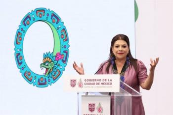 Clara Brugada anuncia concurso para regalar boletos de inauguraci&oacute;n del Mundial 2026 en CDMX