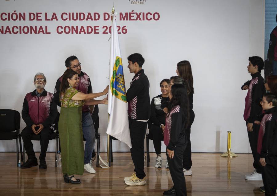 CDMX anuncia becas permanentes y est&iacute;mulos econ&oacute;micos para atletas rumbo a la Olimpiada Nacional 2026
