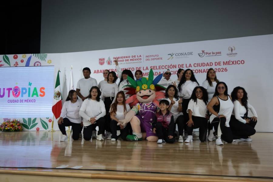 Abandera Clara Brugada a Selección de la Ciudad de México rumbo a Olimpiada Nacional CONADE 2026