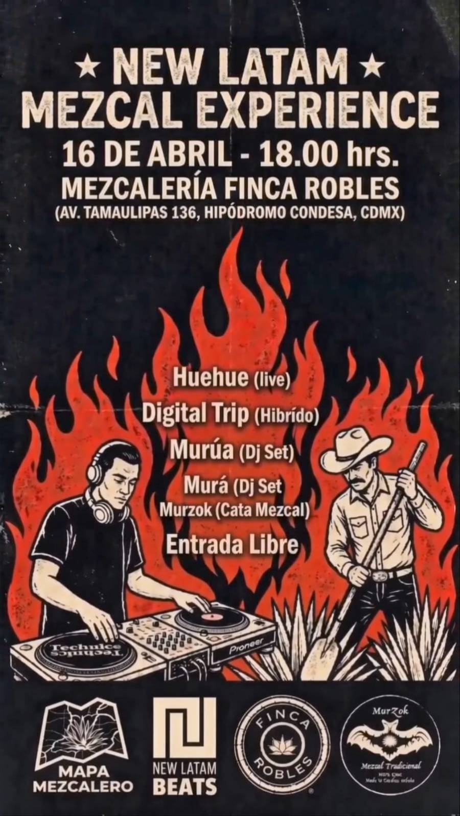 Experiencia sensorial de mezcal y m&uacute;sica electr&oacute;nica llegar&aacute; a la Condesa