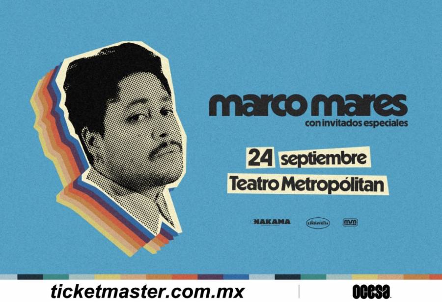 Una nueva ola sonora llegará al Teatro Metropólitan con Marco Mares