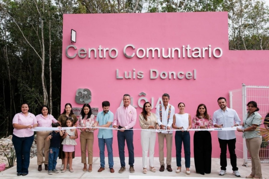 Inaugura Mara Lezama Centro Comunitario “Luis Doncel” para fortalecer la convivencia y la construcci&oacute;n de paz en Canc&uacute;n