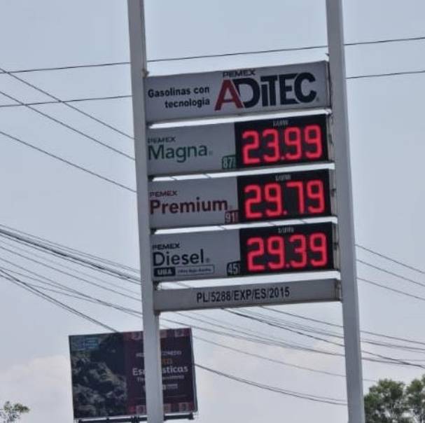 Subsidio a gasolinas ronda 5 mil millones de pesos, informa Sheinbaum