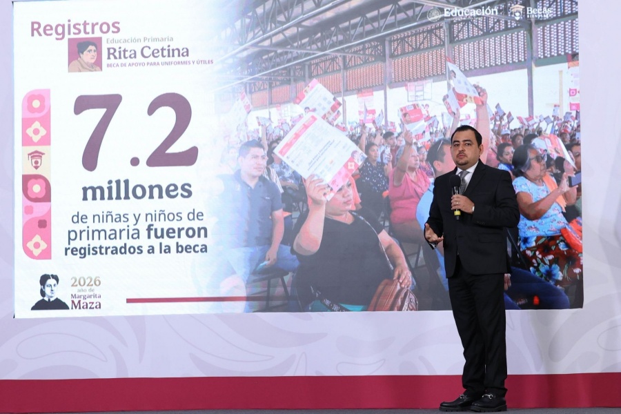 Gobierno proyecta inversión histórica de 1.1 billones de pesos en becas hacia 2030