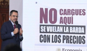 Profeco reactiva lonas contra precios altos en gasolineras y presenta monitoreo de canasta Pacic y calabaza Italiana