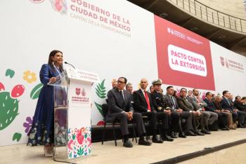 Habr&aacute; Cero Tolerancia contra la Extorsi&oacute;n en la Ciudad de M&eacute;xico, asegur&oacute; Clara Brugada