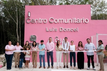 Inaugura Mara Lezama Centro Comunitario “Luis Doncel” para fortalecer la convivencia y la construcci&oacute;n de paz en Canc&uacute;n