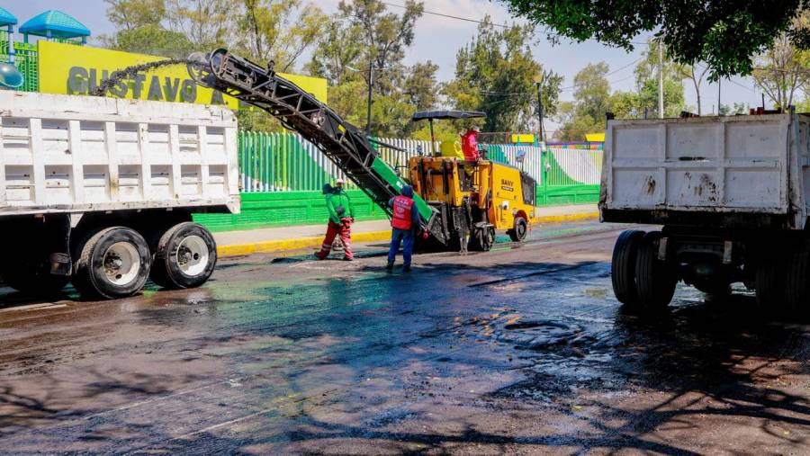 Gustavo A. Madero invierte 300 mdp en reencarpetado masivo de calles