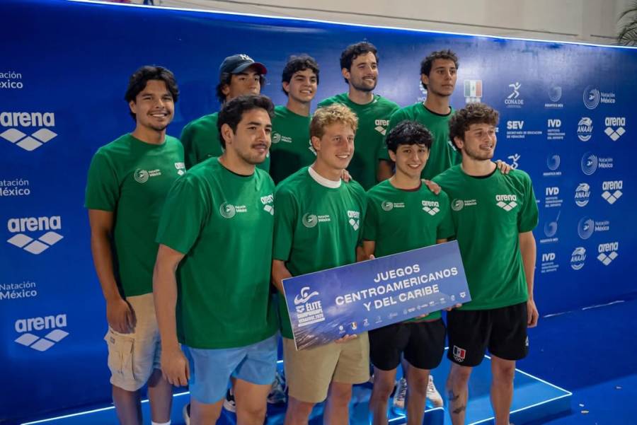 Con 24 atletas, queda conformada la selección nacional de natación y aguas abiertas rumbo a Santo Domingo 2026