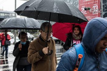 Advierten chubascos y granizo en CDMX durante la tarde de este martes