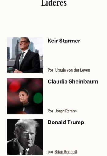 Sheinbaum entra a lista de las 100 personas m&aacute;s influyentes del mundo de Time