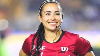 Katia Itzel rompe barreras y pitar&aacute; en el Mundial 2026