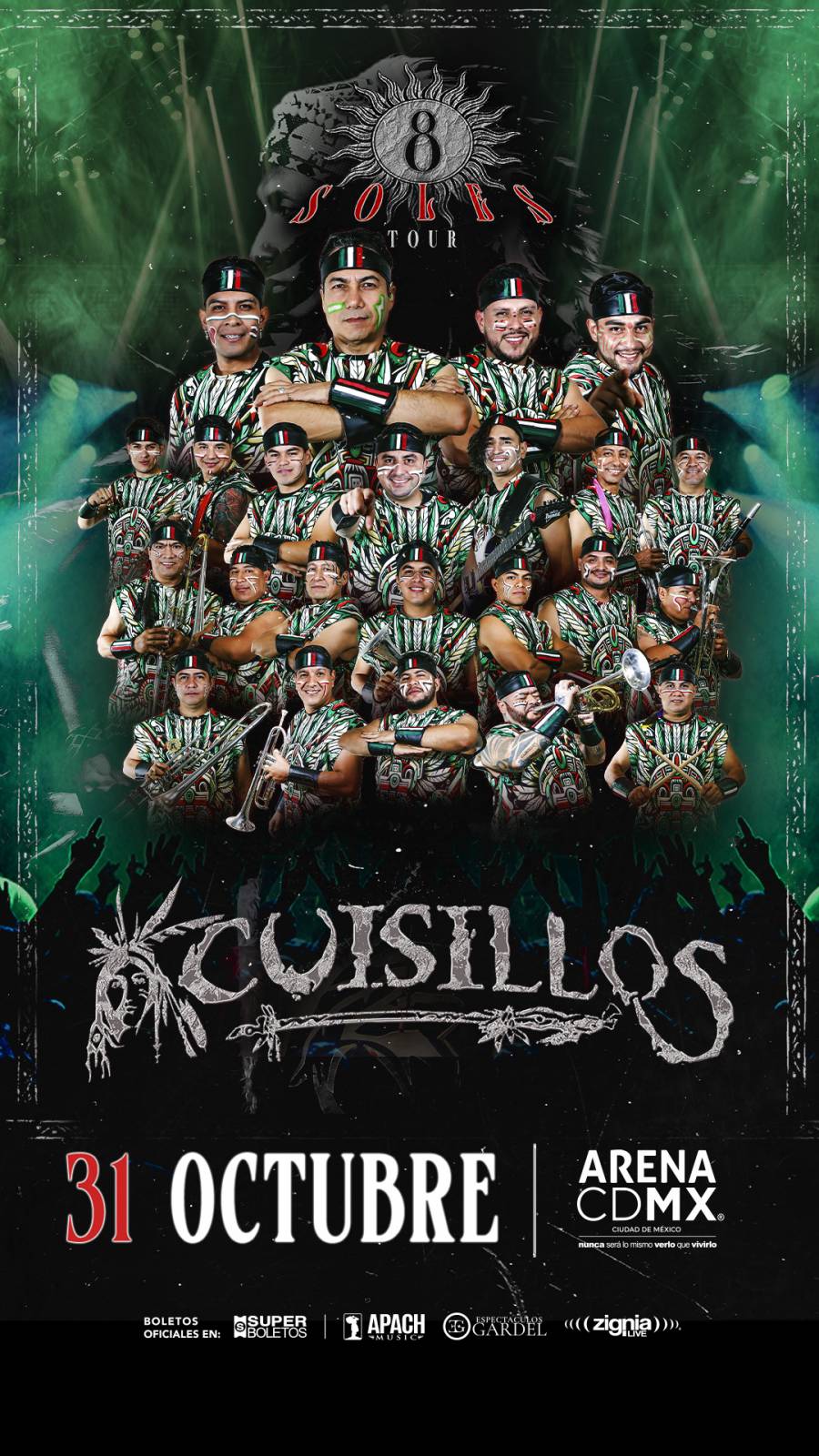 LA BANDA CUISILLOS EN LA ARENA CDMX