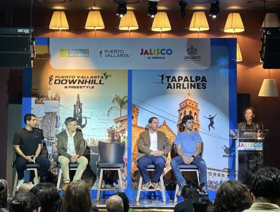 Presentan Eventos deportivos Puerto Vallarta Downhill y Tapalpa Airlines