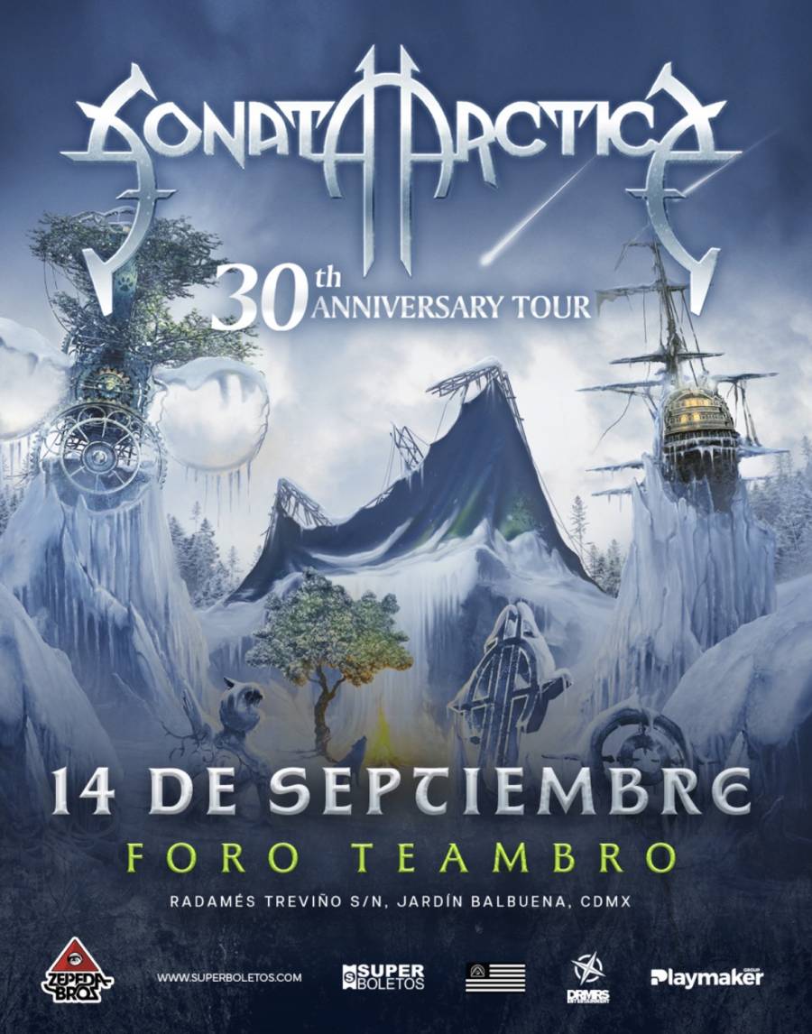SONATA ARCTICA REGRESA A M&Eacute;XICO: UNA NOCHE &Eacute;PICA DEL POWER METAL RUMBO AL FORO TEAMBRO