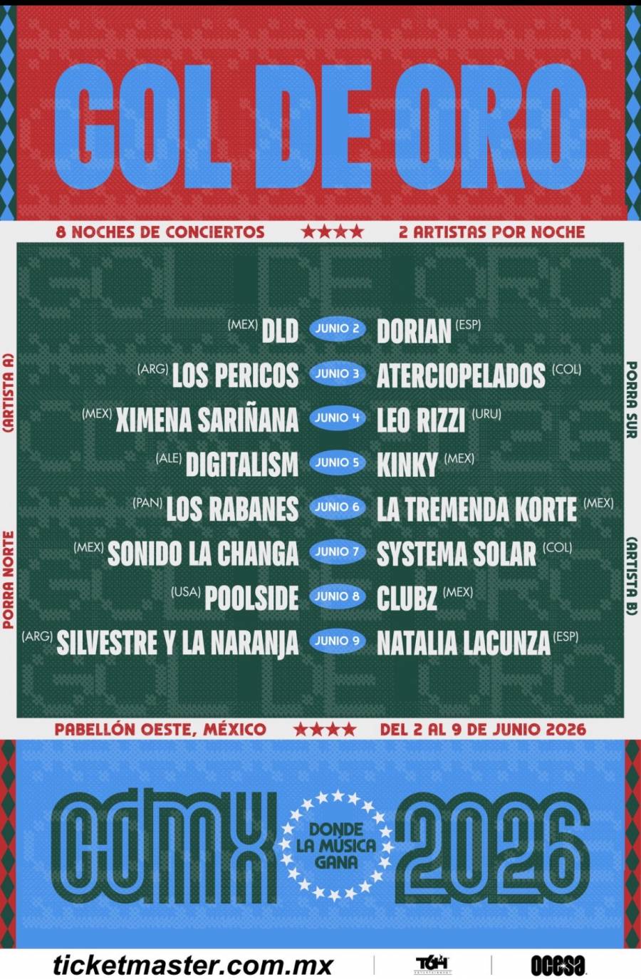 Gol de Oro: cuando la música se juega como un partido mundialista