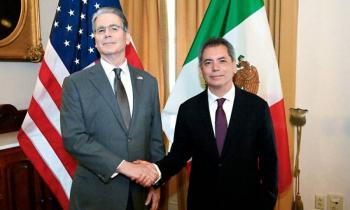 Secretario del Tesoro de EU y secretario de Hacienda de M&eacute;xico se re&uacute;nen para abordar 