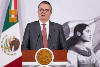 Ebrard recibir&aacute; a representante de EU para avanzar en revisi&oacute;n del T-MEC