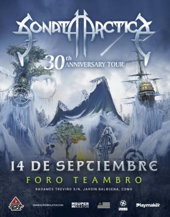 SONATA ARCTICA REGRESA A M&Eacute;XICO: UNA NOCHE &Eacute;PICA DEL POWER METAL RUMBO AL FORO TEAMBRO