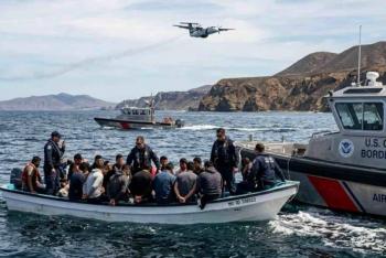 Guardia Costera de EE.UU detiene a 23 migrantes en intento de tr&aacute;fico mar&iacute;timo hacia California