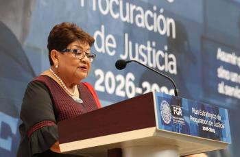 Ernestina Godoy presenta plan estrat&eacute;gico de procuraci&oacute;n de justicia con enfoque humanista