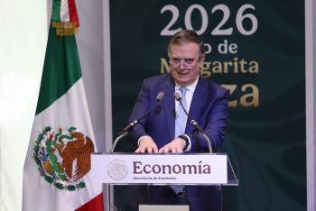 Ebrard y empresarios alistan reuni&oacute;n clave con representante comercial de EU por el T-MEC