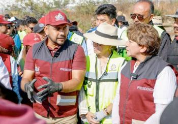 Retiran 21 toneladas de basura en jornada conjunta en el oriente del Estado de M&eacute;xico