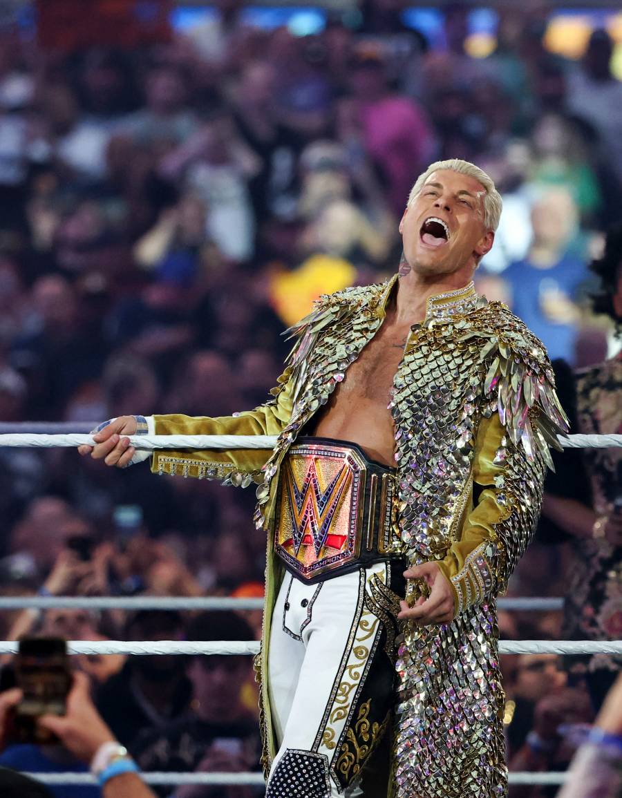 Cody Rhodes conserva el t&iacute;tulo tras imponerse a Randy Orton en WrestleMania 42