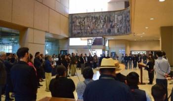 Inauguran exposici&oacute;n 'Nuevo comienzo' con obras de connacionales repatriados en el Cecut