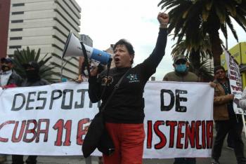 Desalojados de Cuba 11 presionan por soluci&oacute;n habitacional antes del Mundial