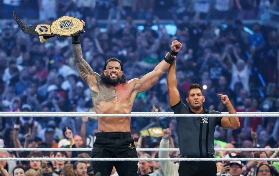 WrestleMania 42 cierra con Roman Reigns de nuevo en la cima