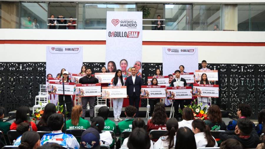 Gustavo A. Madero impulsa programa “Orgullo GAM” con inversión en talento deportivo