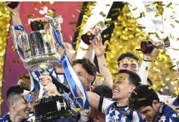 Real Sociedad gana Copa del Rey en penales ante Atl&eacute;tico