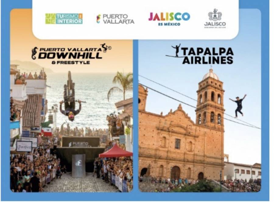 El Downhill Puerto Vallarta y la Tapalpa Airlines World Cup proyectarán la adrenalina de la costa y la montaña ante más de 30 mil espectadores.
