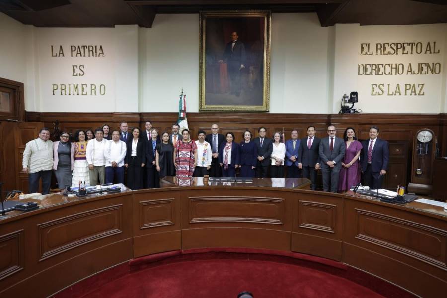 Representantes del Poder Judicial y ONU se re&uacute;nen con  Volker Turk