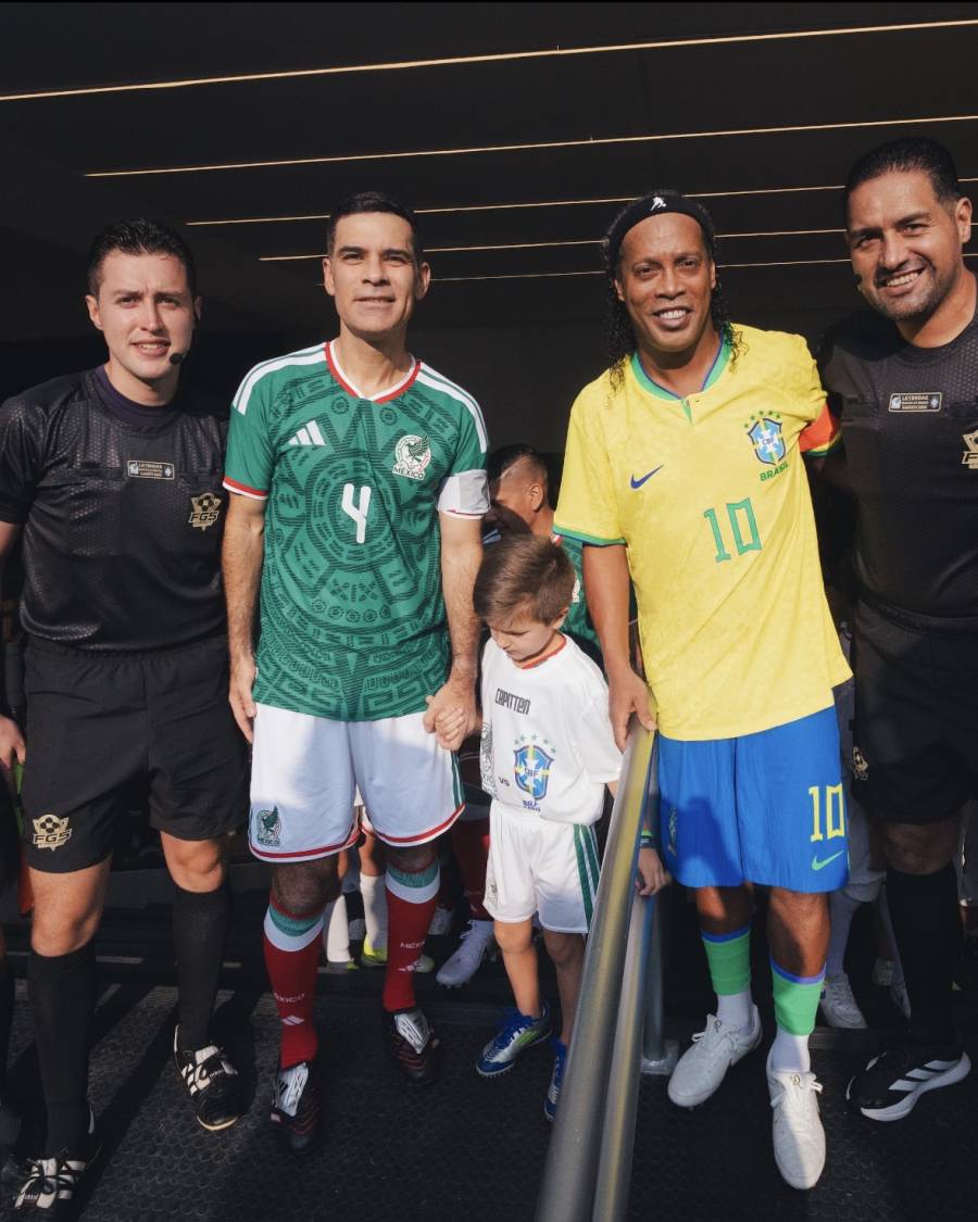 México vs Brasil Leyendas, hace historia ante más de 50 mil aficionados en una noche que respiró vibra mundialista