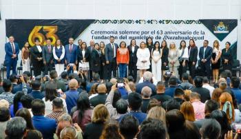 Nezahualc&oacute;yotl celebra 63 aniversario con inversi&oacute;n en agua, pavimentaci&oacute;n y seguridad