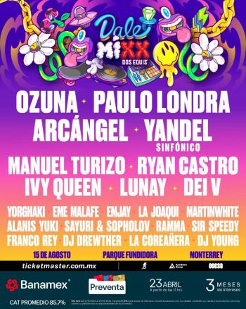 DALE MIXX 2026 La M&aacute;xima Autoridad del Perreo regresa con lineup legendario
