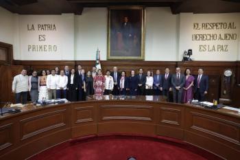 Representantes del Poder Judicial y ONU se re&uacute;nen con  Volker Turk