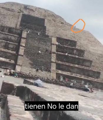 Video muestra persecuci&oacute;n y disparos contra agresor en Teotihuac&aacute;n