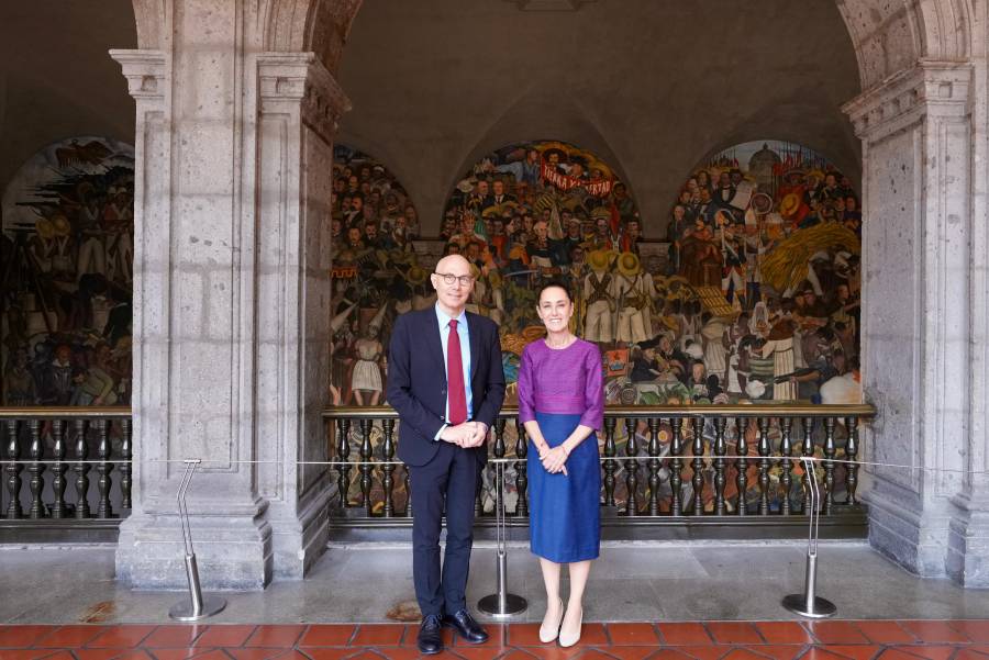 Sheinbaum y Alto Comisionado de la ONU acuerdan colaboración en derechos humanos