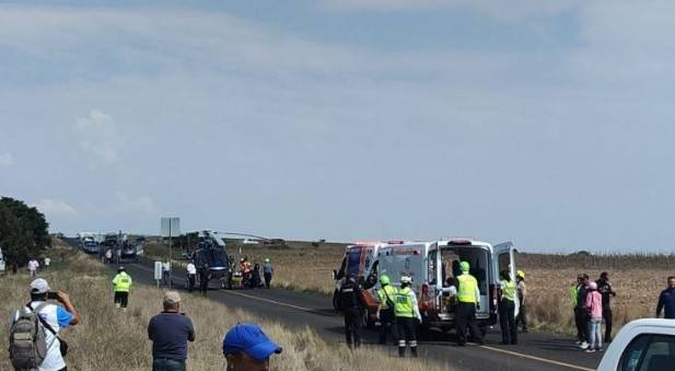 Accidente de autob&uacute;s en Amealco deja al menos 9 muertos: CRUM