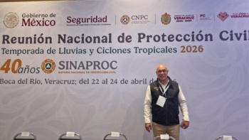 Oaxaca participa en Reuni&oacute;n Nacional de Protecci&oacute;n Civil para temporada de lluvias y ciclones 2026