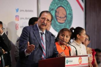Respaldan diputados del PT a 15 mil trabajadores de Oaxaca y piden a Salom&oacute;n Jara aclarar retenciones salariales que ser&iacute;an desv&iacute;o de recursos