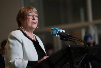 Bachelet espera que mundo est&eacute; 