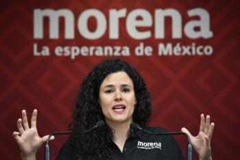 Luisa Mar&iacute;a Alcalde deja dirigencia de Morena para integrarse a Consejer&iacute;a Jur&iacute;dica de la Presidencia