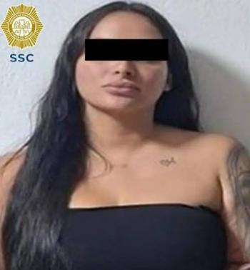 Capturan en Iztapalapa a presunta operadora de banda ligada a los hermanos Iriarte